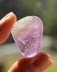 Polished pink kunzite 18, new