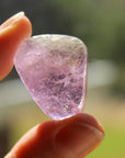Polished pink kunzite 18, new