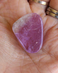 Polished pink kunzite 18, new