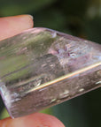 Polished pink kunzite 19, new