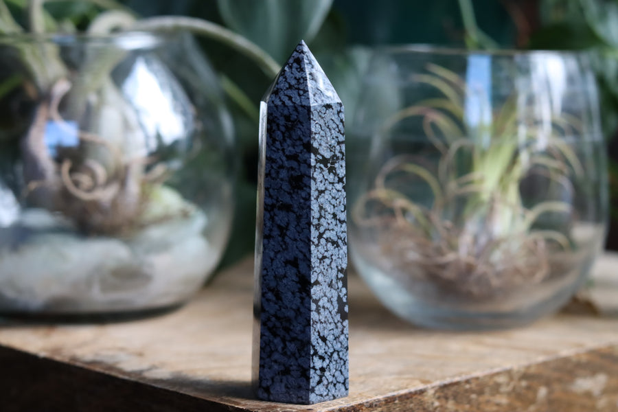 Snowflake obsidian tower 7