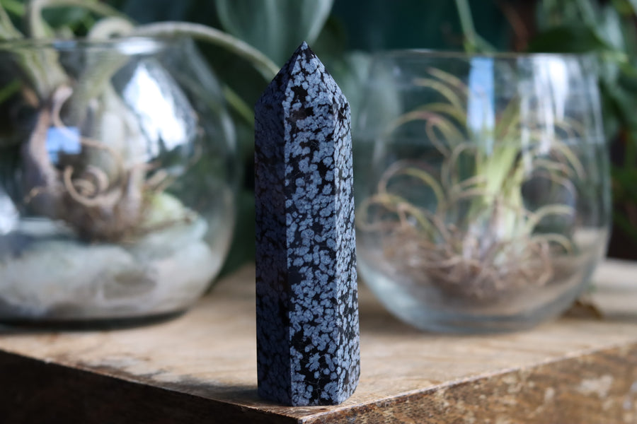Snowflake obsidian tower 7