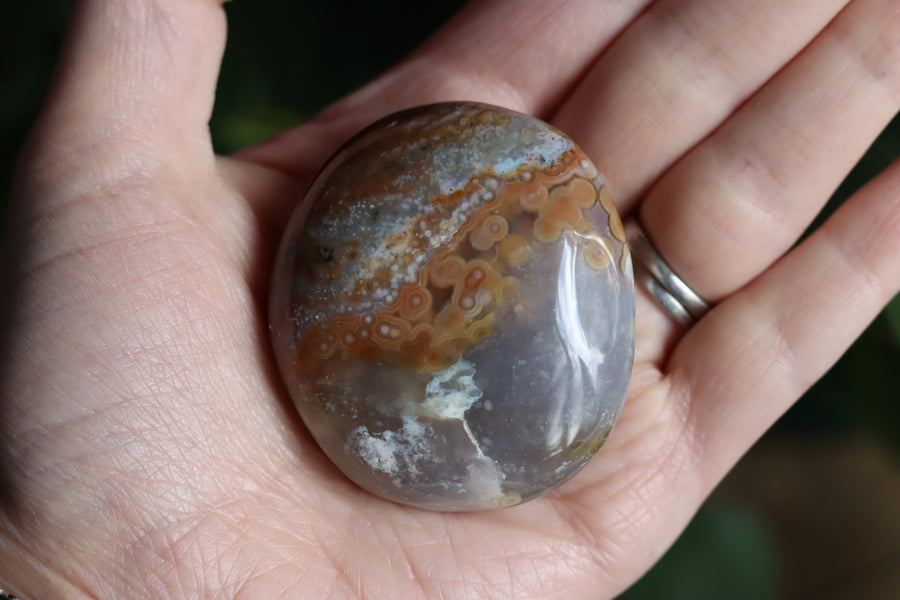 Old stock ocean jasper pocket stone OS3 new