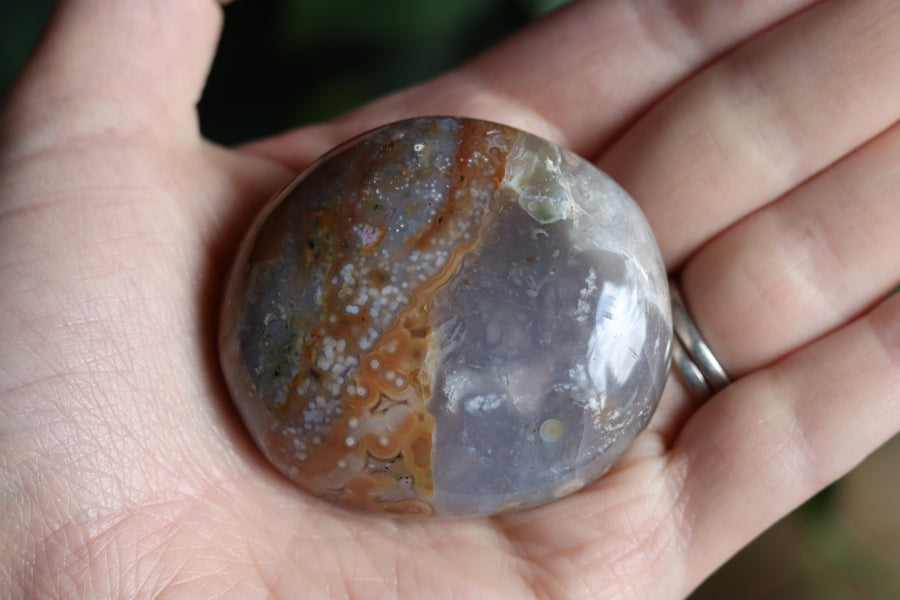 Old stock ocean jasper pocket stone OS3 new