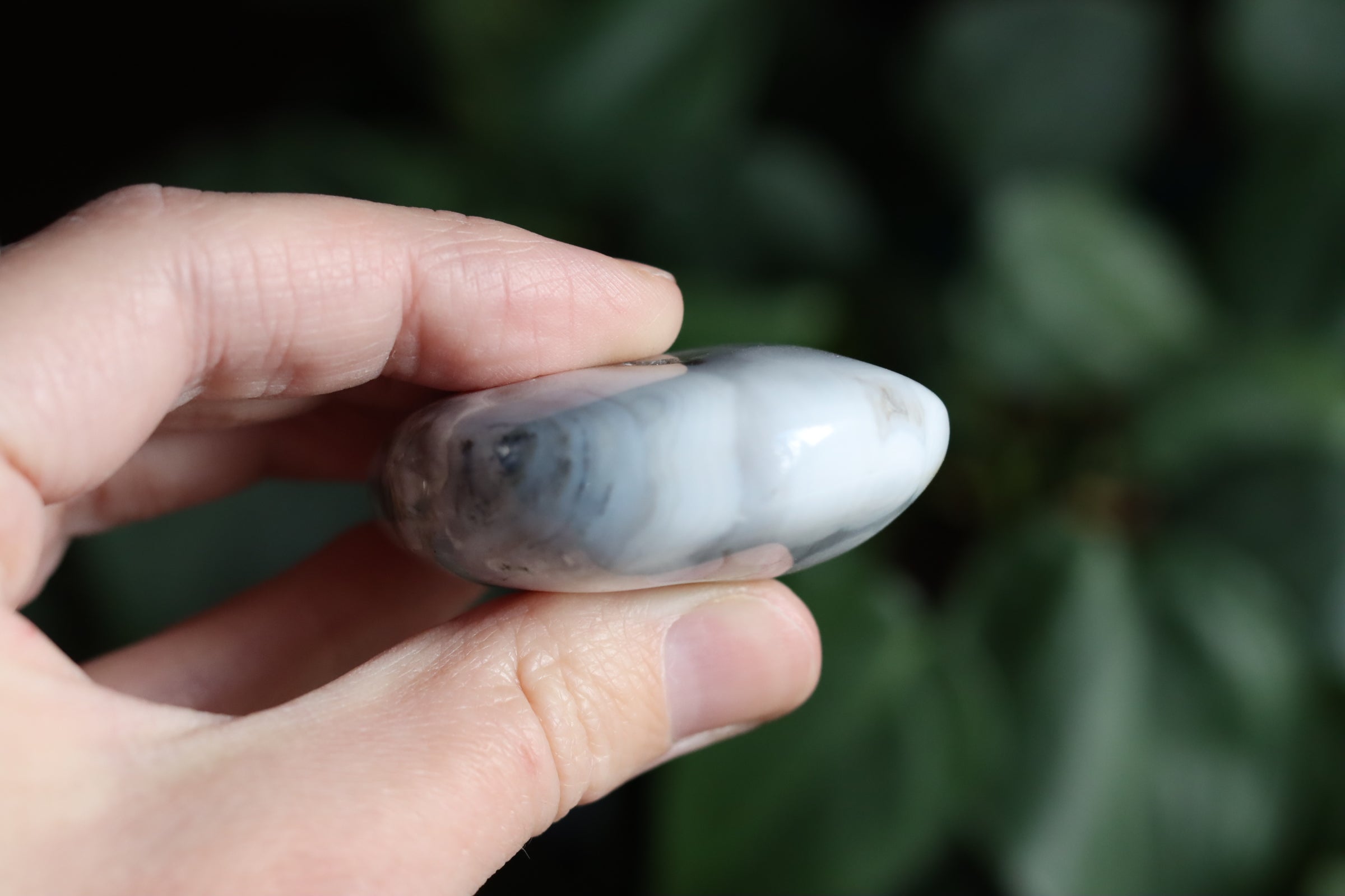 Old stock ocean jasper pocket stone OS6