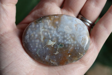 Old stock ocean jasper pocket stone OS7 new