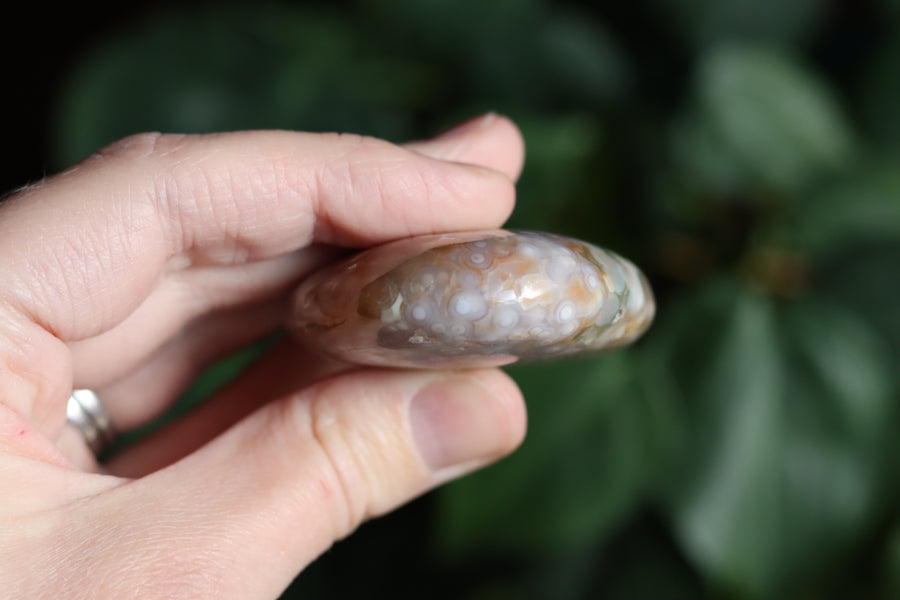 Old stock ocean jasper pocket stone OS7 new