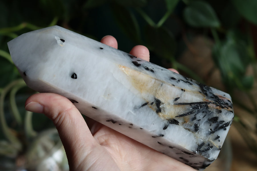 Black tourmaline in quartz tower 2 new