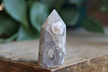 Flower agate tower 14 new