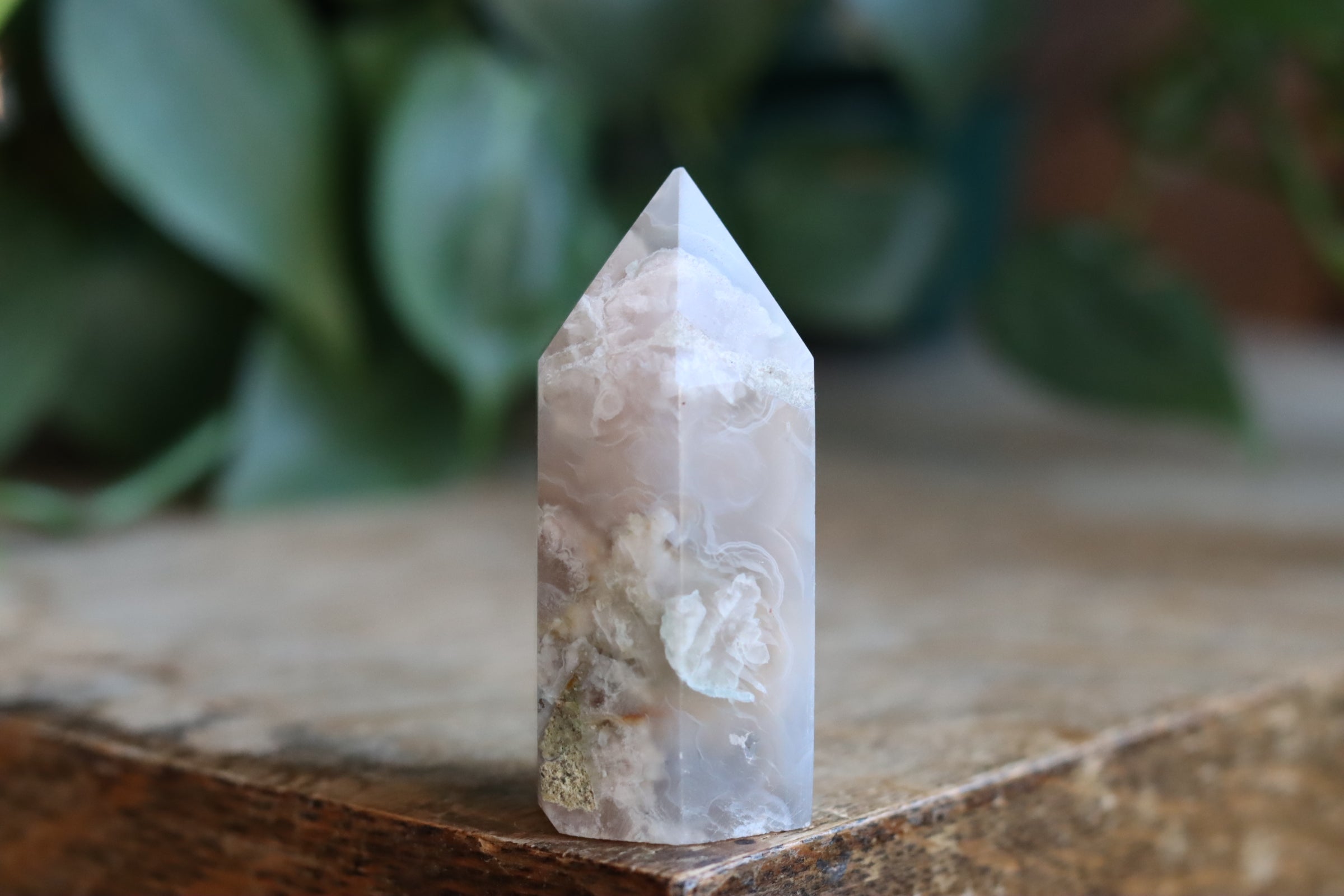 Flower agate tower 14