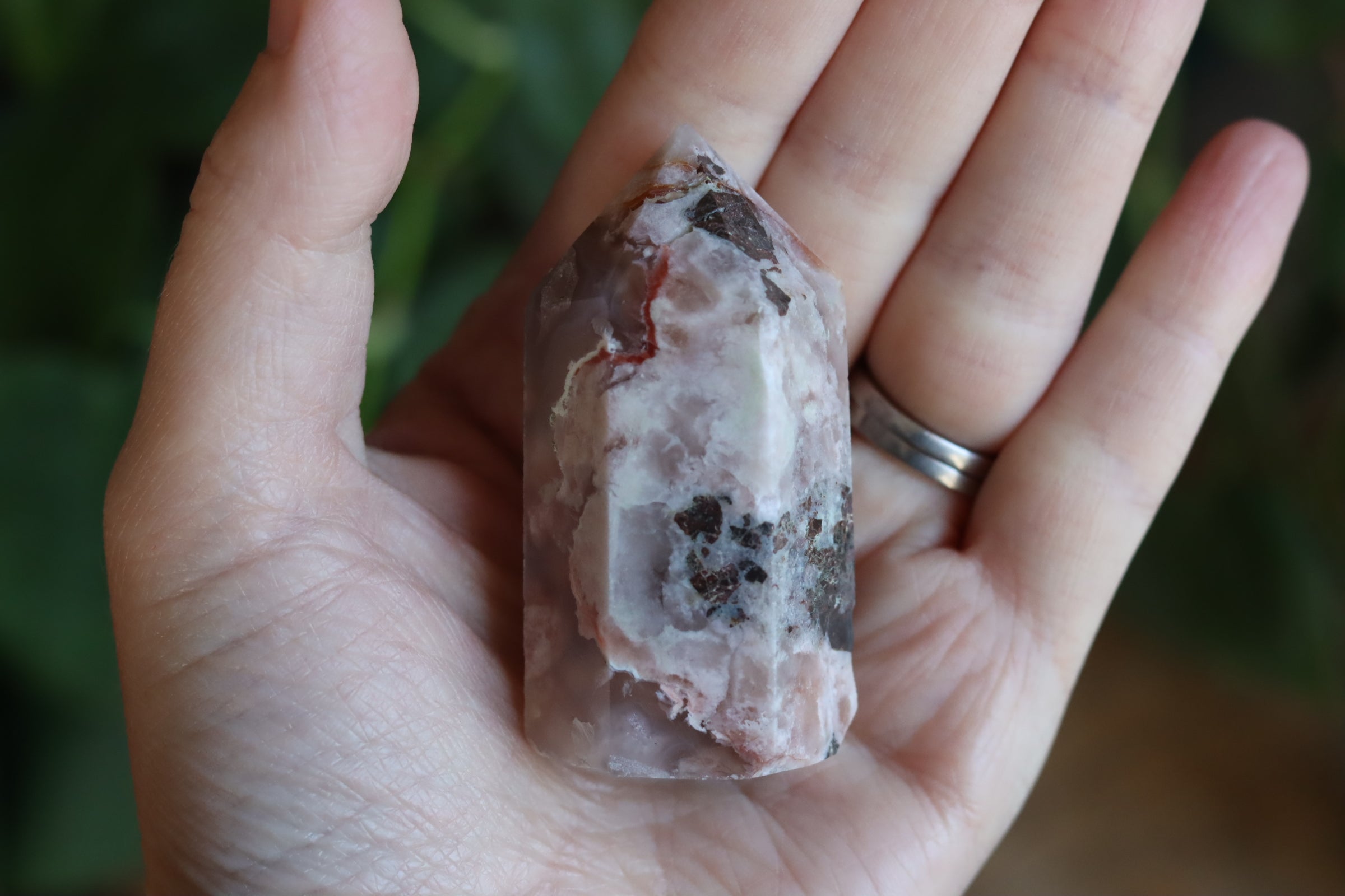 Flower agate tower 15