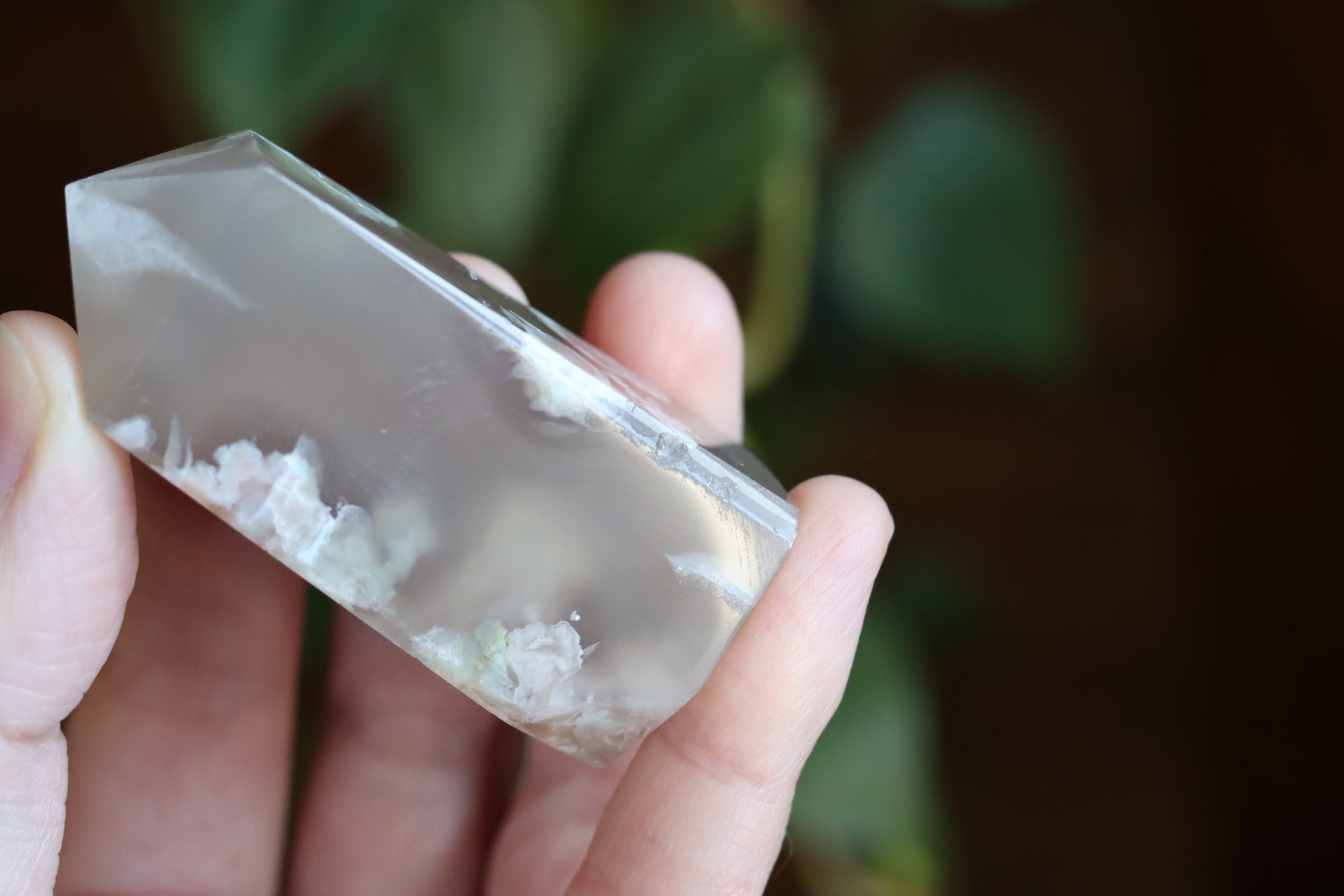 Flower agate tower 17