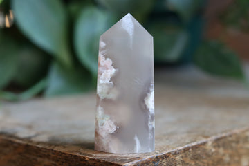 Flower agate tower 17 new