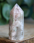 Flower agate tower 18