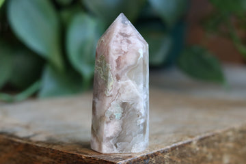 Flower agate tower 18 new