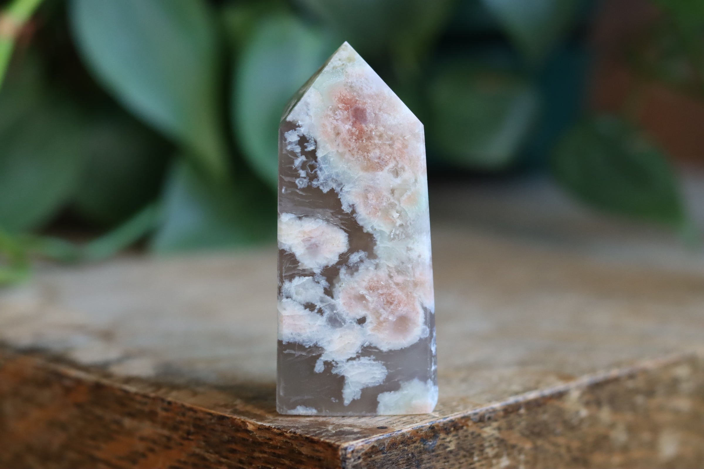 Flower agate tower 19