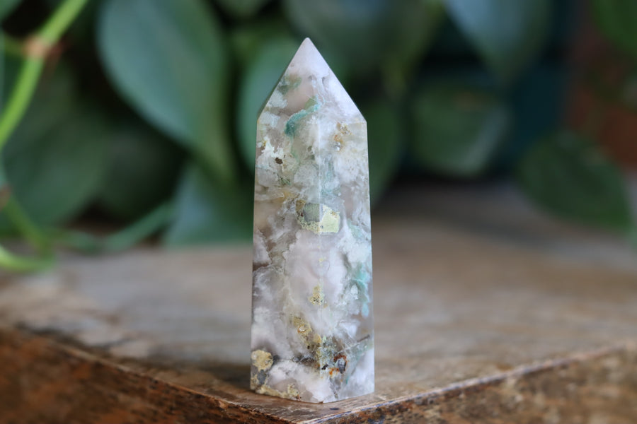 Flower agate tower 20 new
