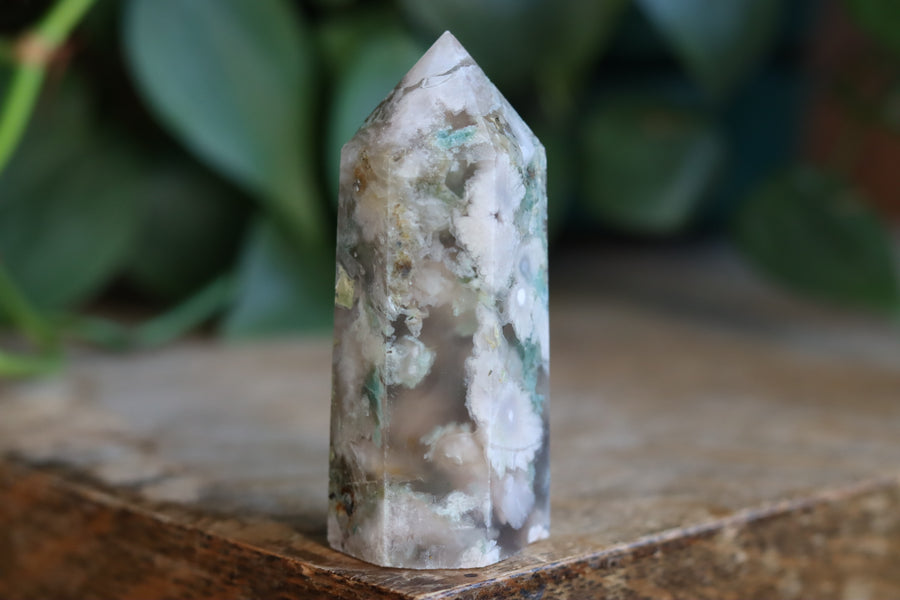 Flower agate tower 20 new