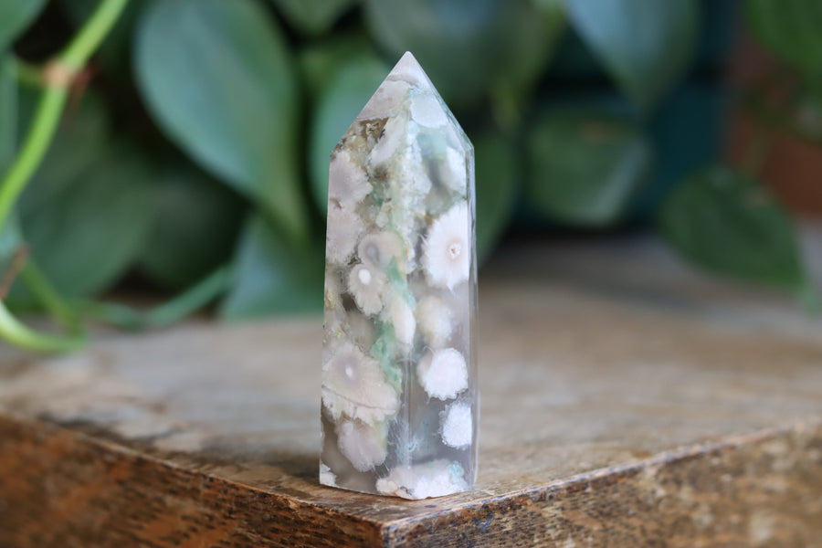 Flower agate tower 20 new