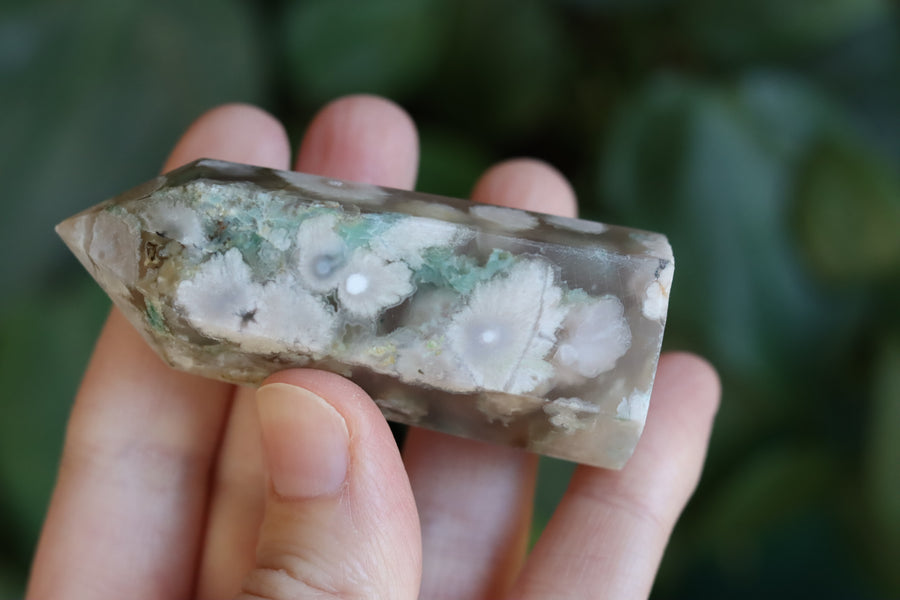 Flower agate tower 20 new