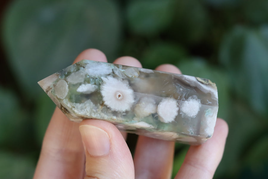 Flower agate tower 20 new