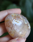 Flower agate pocket stone 15