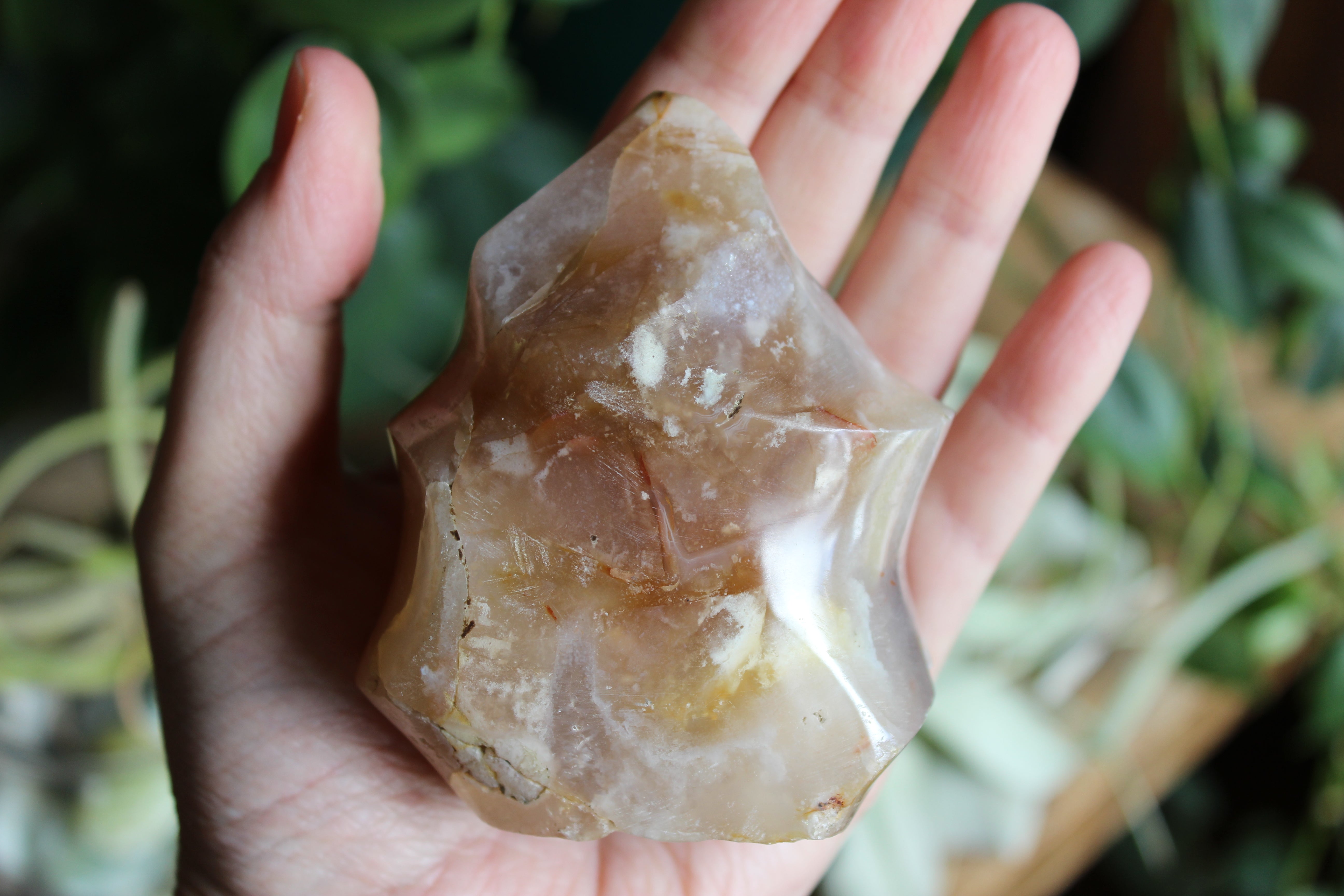 Flower agate flame 5