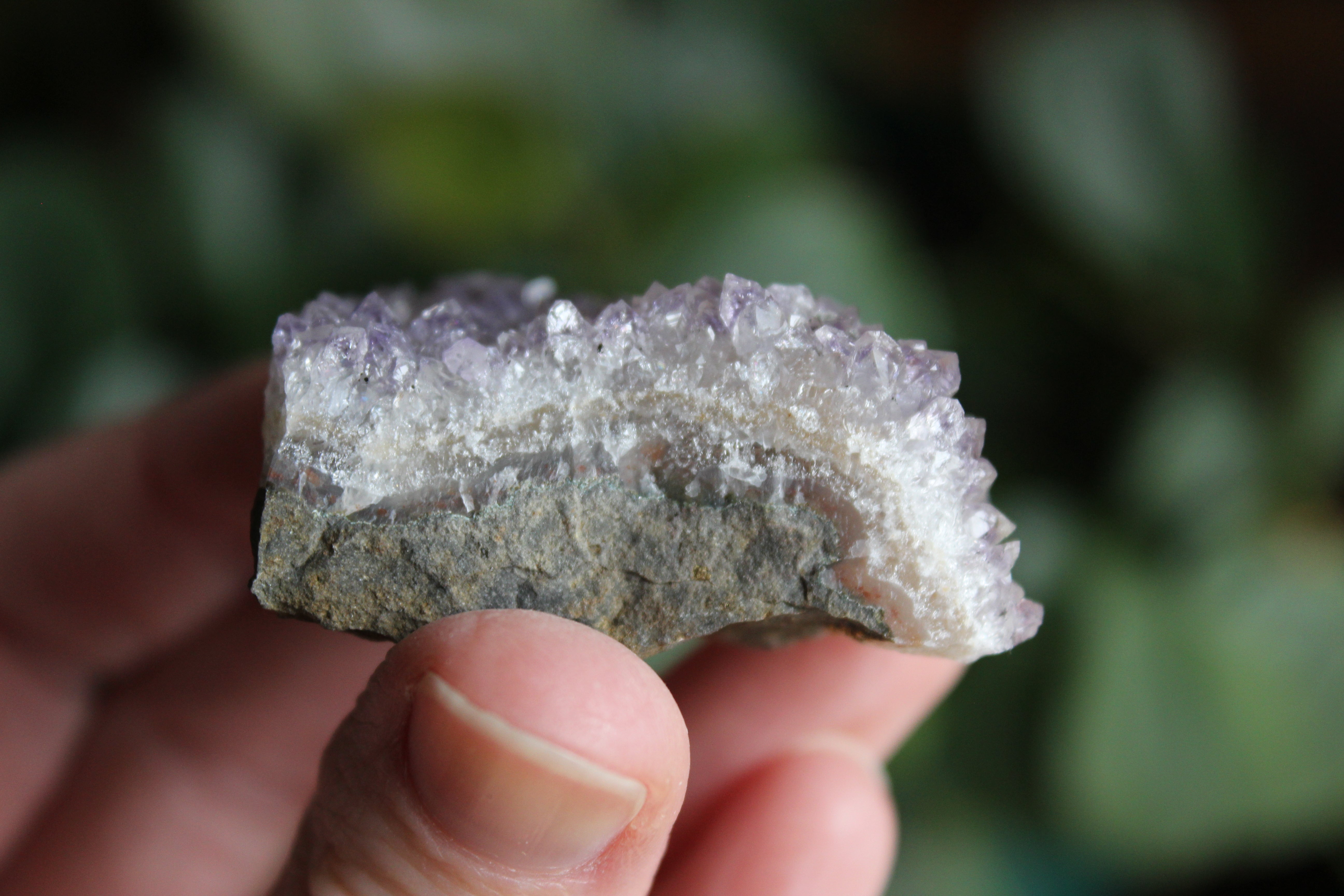 Rainbow amethyst cluster 13