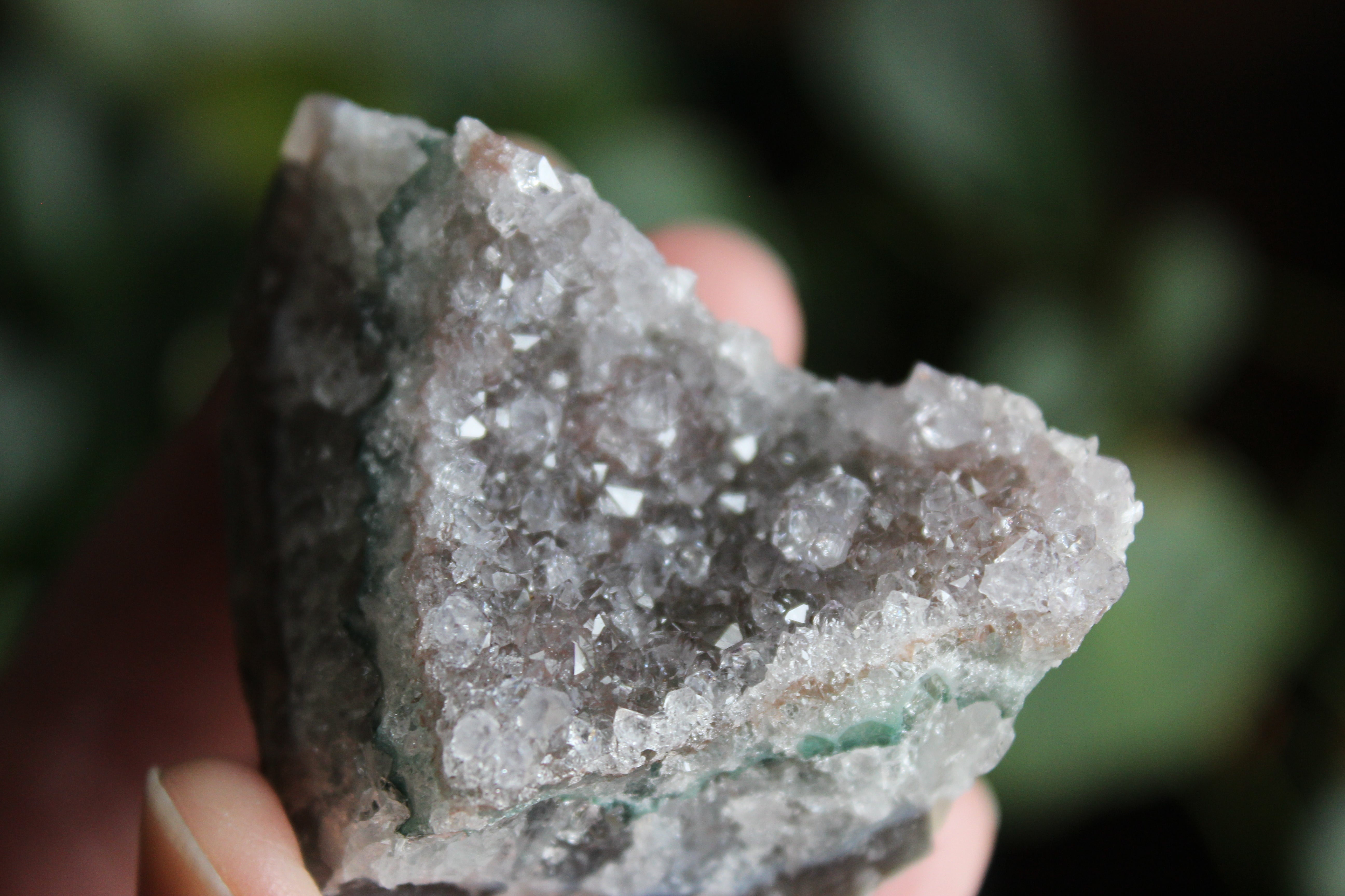 Rainbow amethyst cluster 14