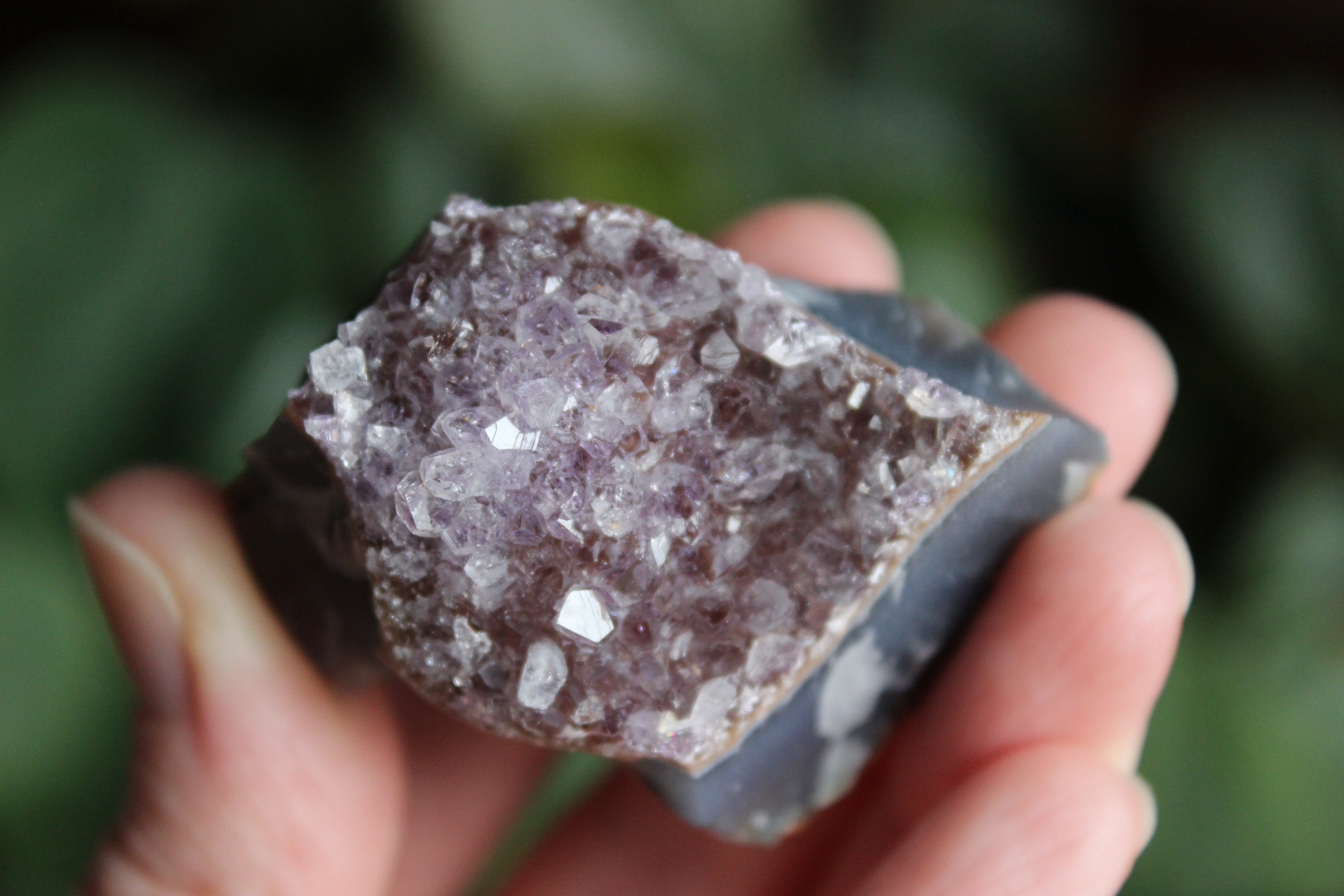 Rainbow amethyst cluster 19