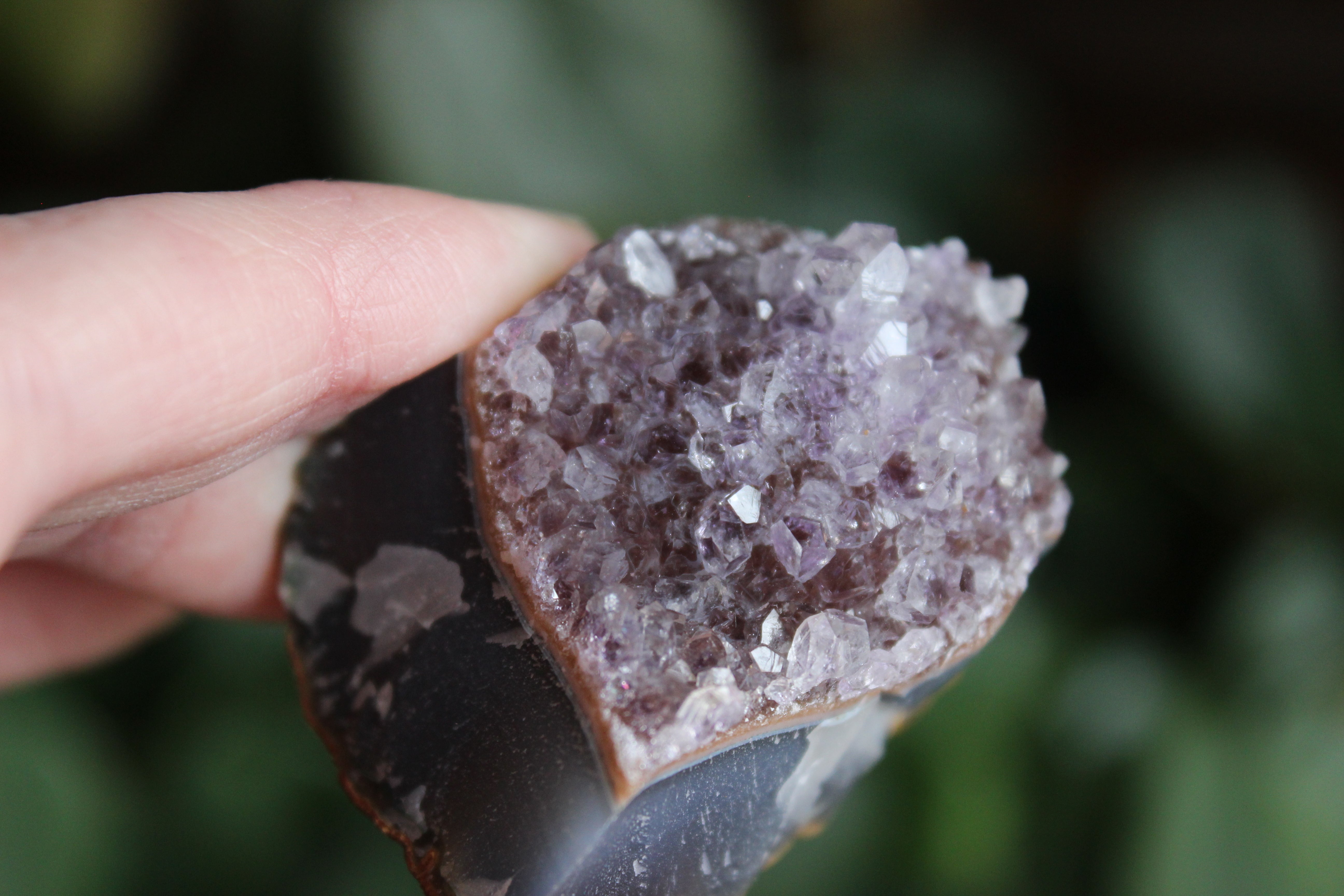 Rainbow amethyst cluster 19