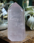 Girasol/rose quartz tower 5
