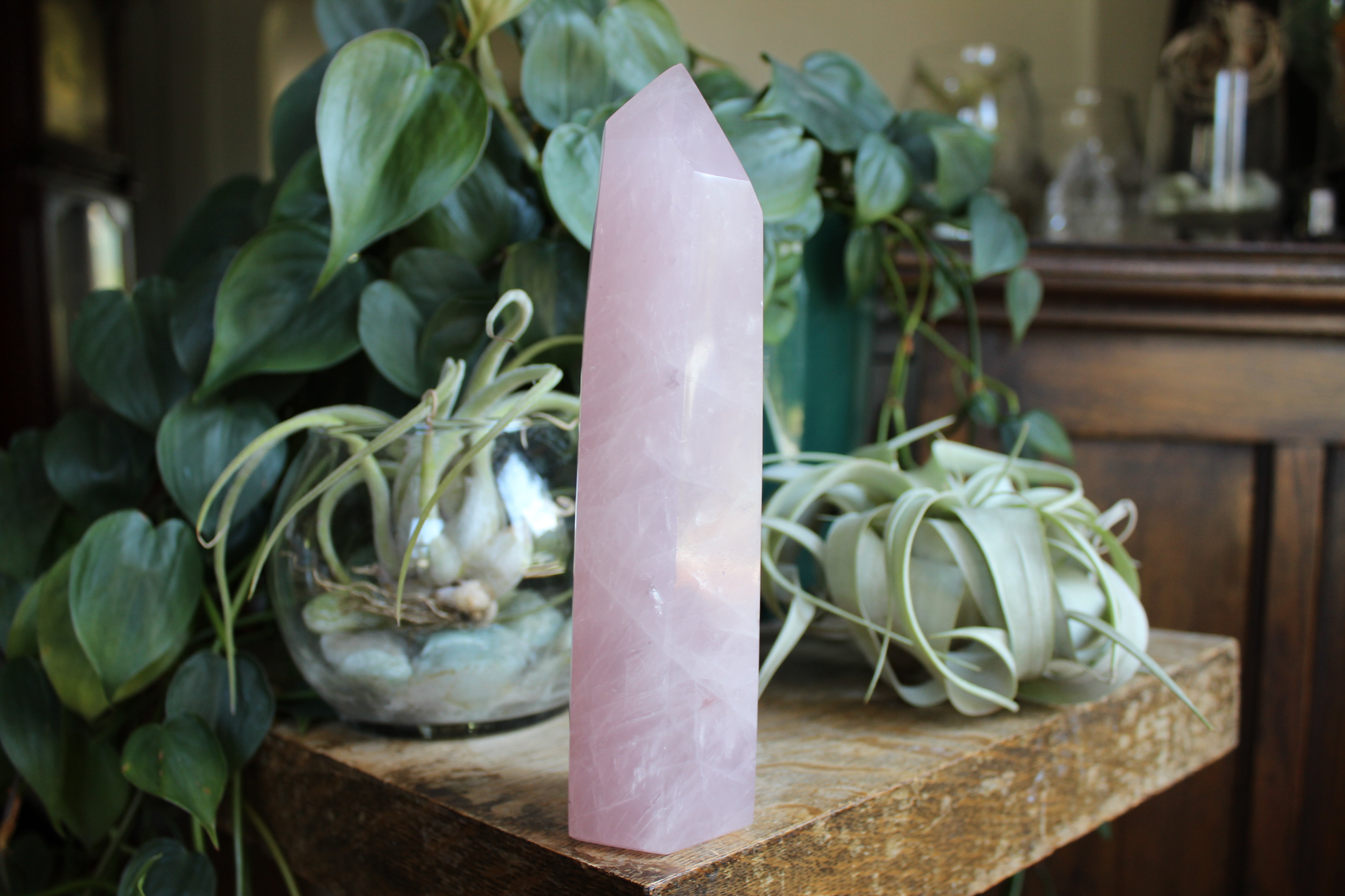 Rose quartz tower 5