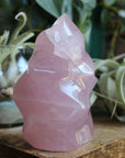 Rose quartz flame 1