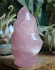 Rose quartz flame 1