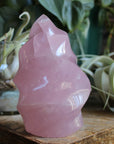 Rose quartz flame 1
