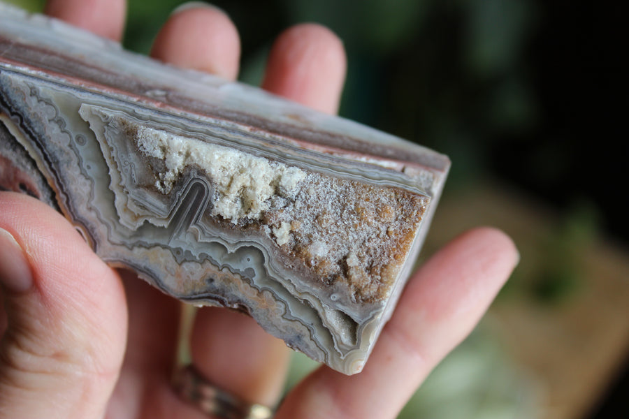 Crazy lace agate tower 10