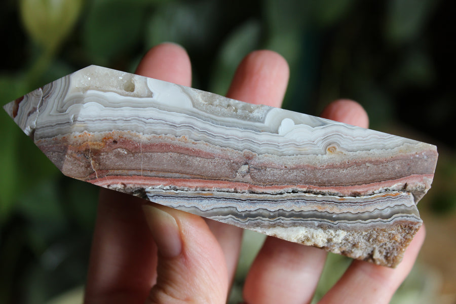 Crazy lace agate tower 10