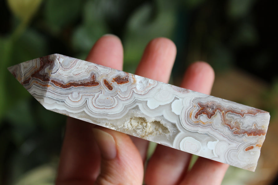 Crazy lace agate tower 10