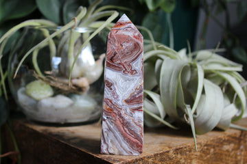 Crazy lace agate tower 11