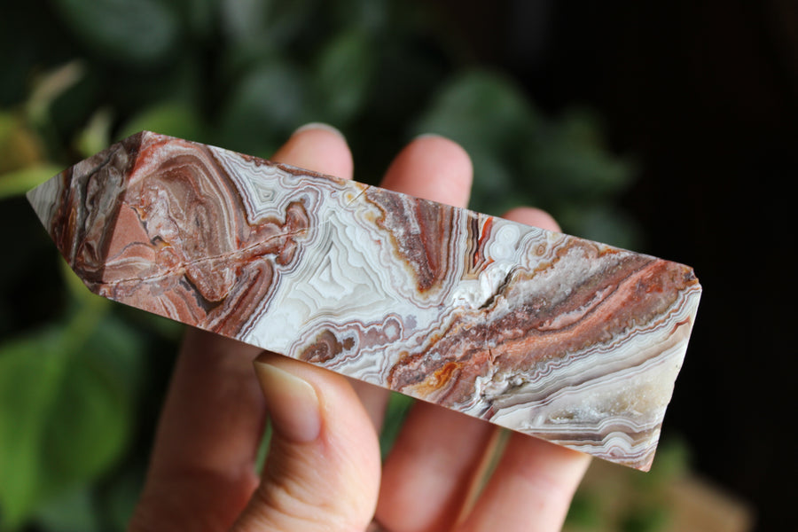 Crazy lace agate tower 11