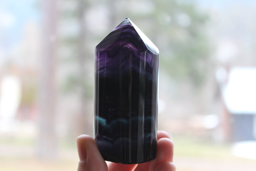 Cylinder fluorite tower 5