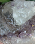 Amethyst cut base with calcite 6