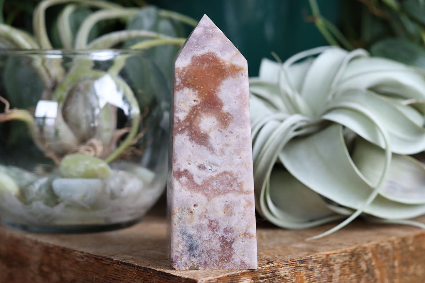 Pink amethyst tower 9