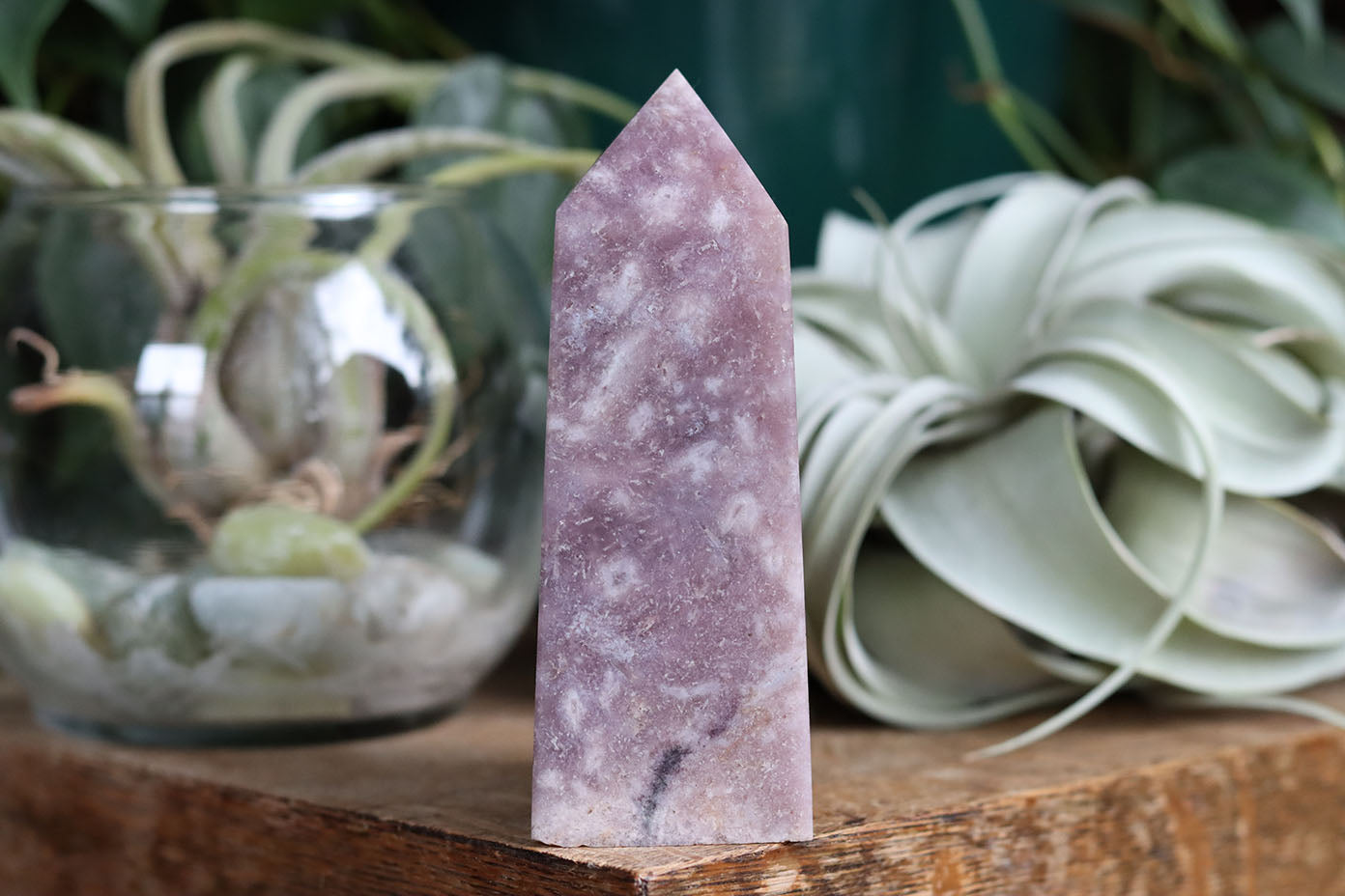 Pink amethyst tower 9