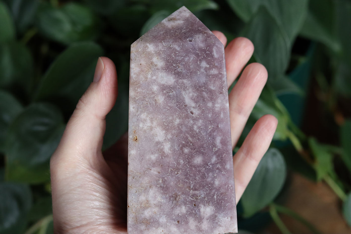 Pink amethyst tower 9