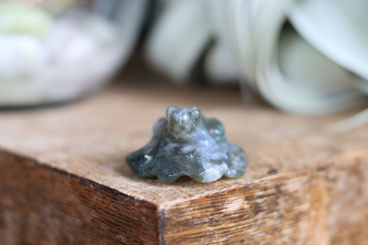 Moss agate frog 6