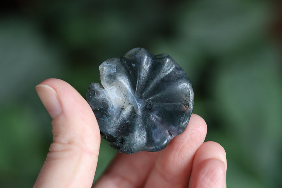 Moss agate frog 7