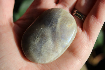 Moonstone/sunstone pocket stone 8