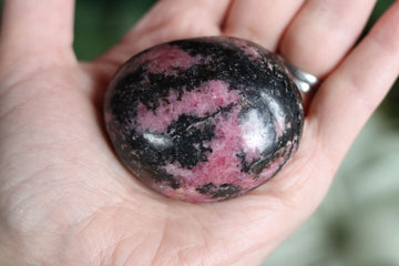 Rhodonite pocket stone 2